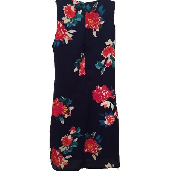 Love...Ady Blue Floral Shift Dress XS - Picture 2 of 6